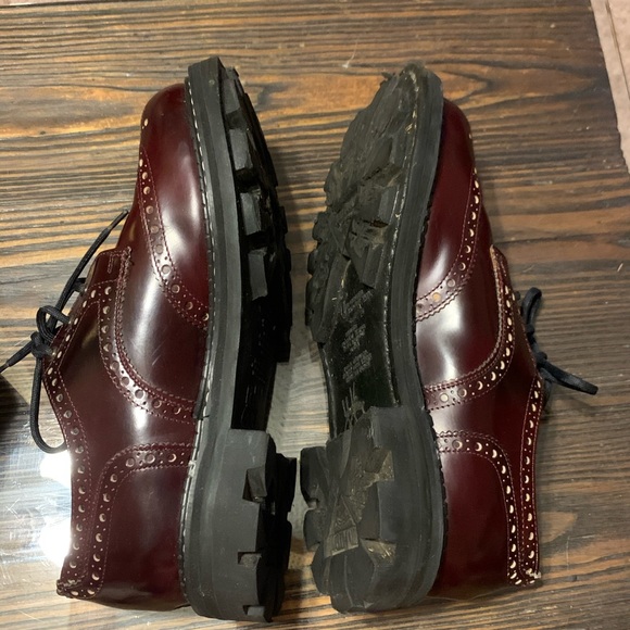 SOLD! Sz 8 Vintage John Fluevog Angel Soles Oxford Shoes - Picture 9 of 16
